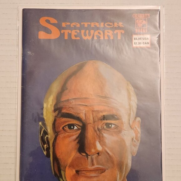 Patrick Stewart: The Unauthorized Biography #1A (1992) Celebrity Books, Herrera - Picture 13 of 14